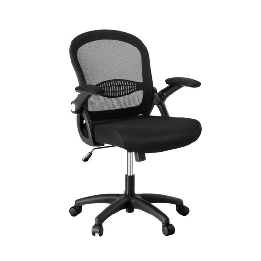 Mesh Office Chair Mid Back Black - L2013