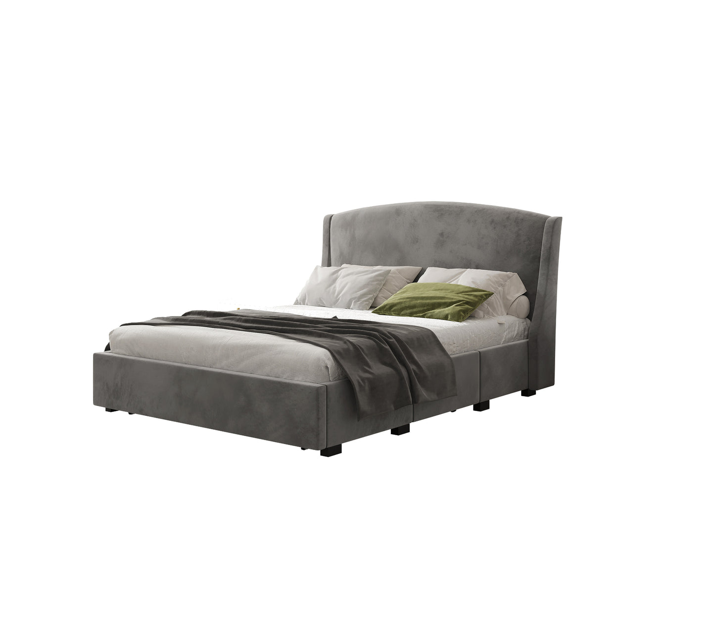Anka Clarinet Bed Frame -3 Drawers Storage