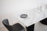 Galaxy Natural Marble Dining Table - 200cm