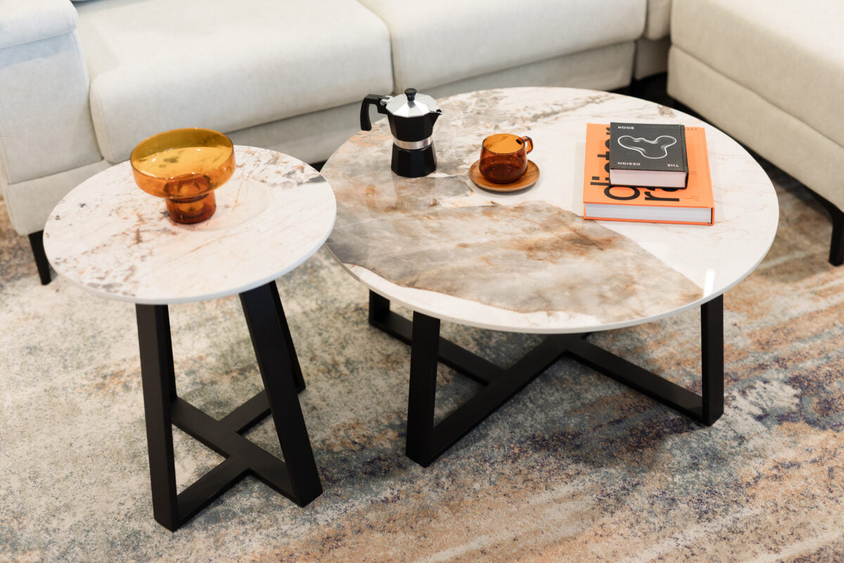 Patricia Sintered Stone Coffee Table