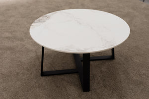 Charlene Engineered Marble Coffee Table Set