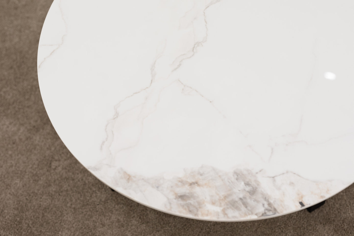 Charlene Engineered Marble Coffee Table Set