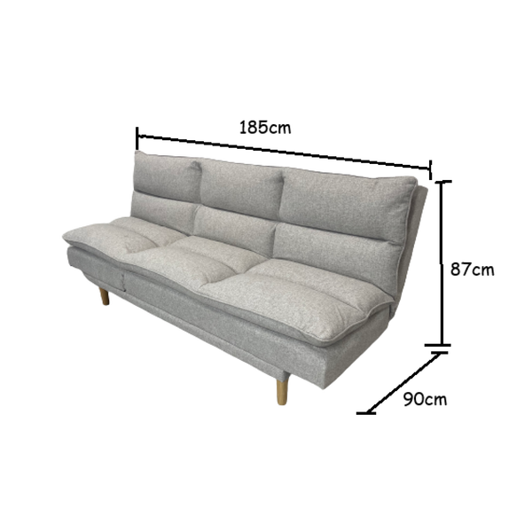 Anka Seal sofa bed - Beige or Gey