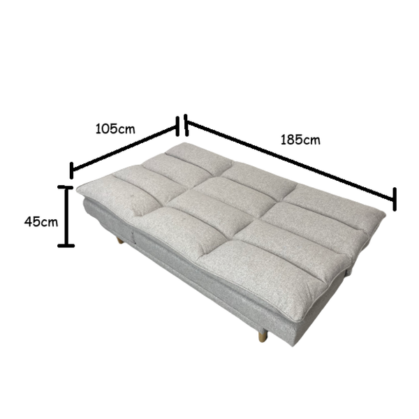 Anka Seal sofa bed - Beige or Gey