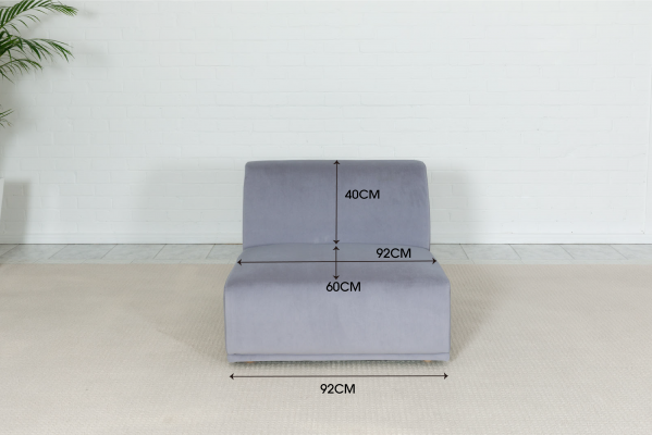 DOFF Modular Sofa - Smoke Grey