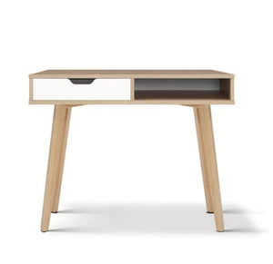 One drawer Scan Desk - Wood - NASCANDK-WD