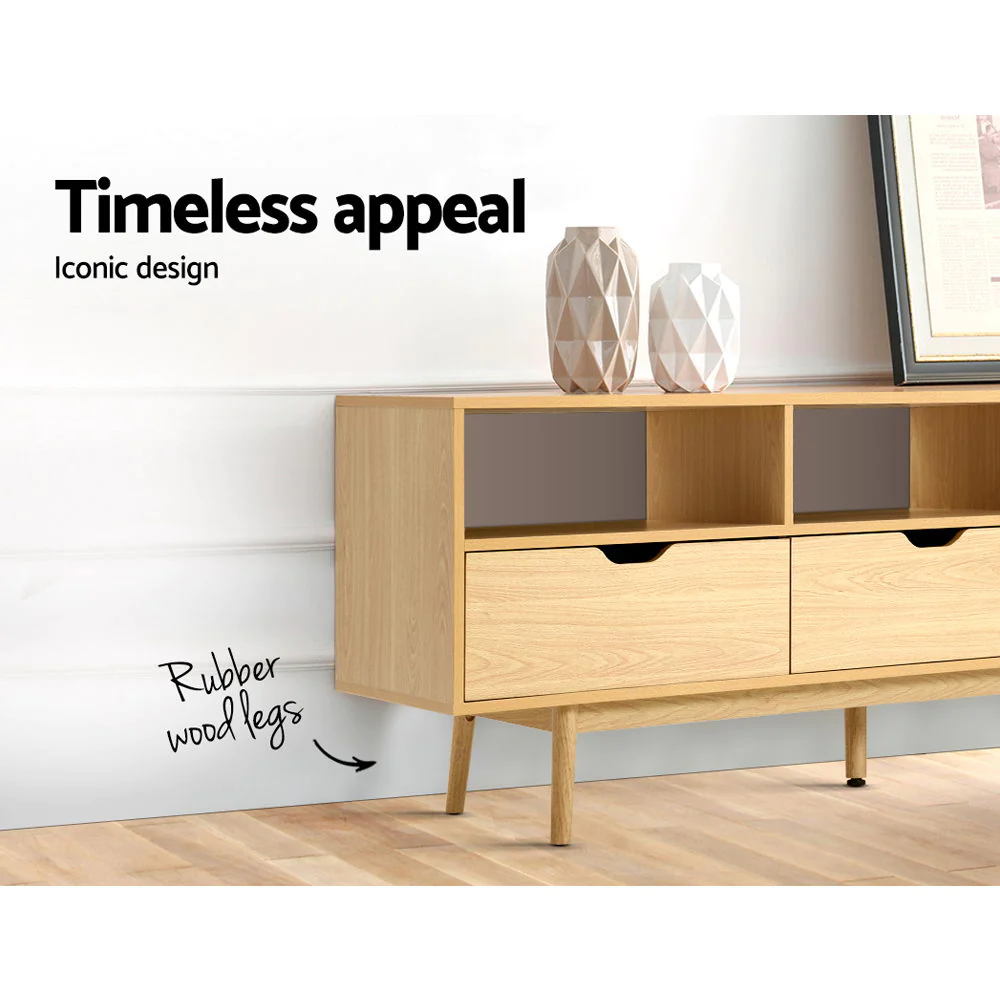 160cm SCAN Entertainment Unit with three drawers