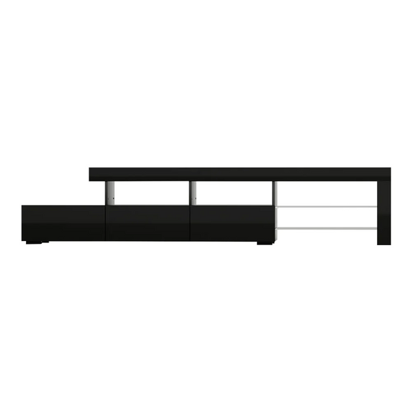 215cm LED Entertainment Unit - White or Black