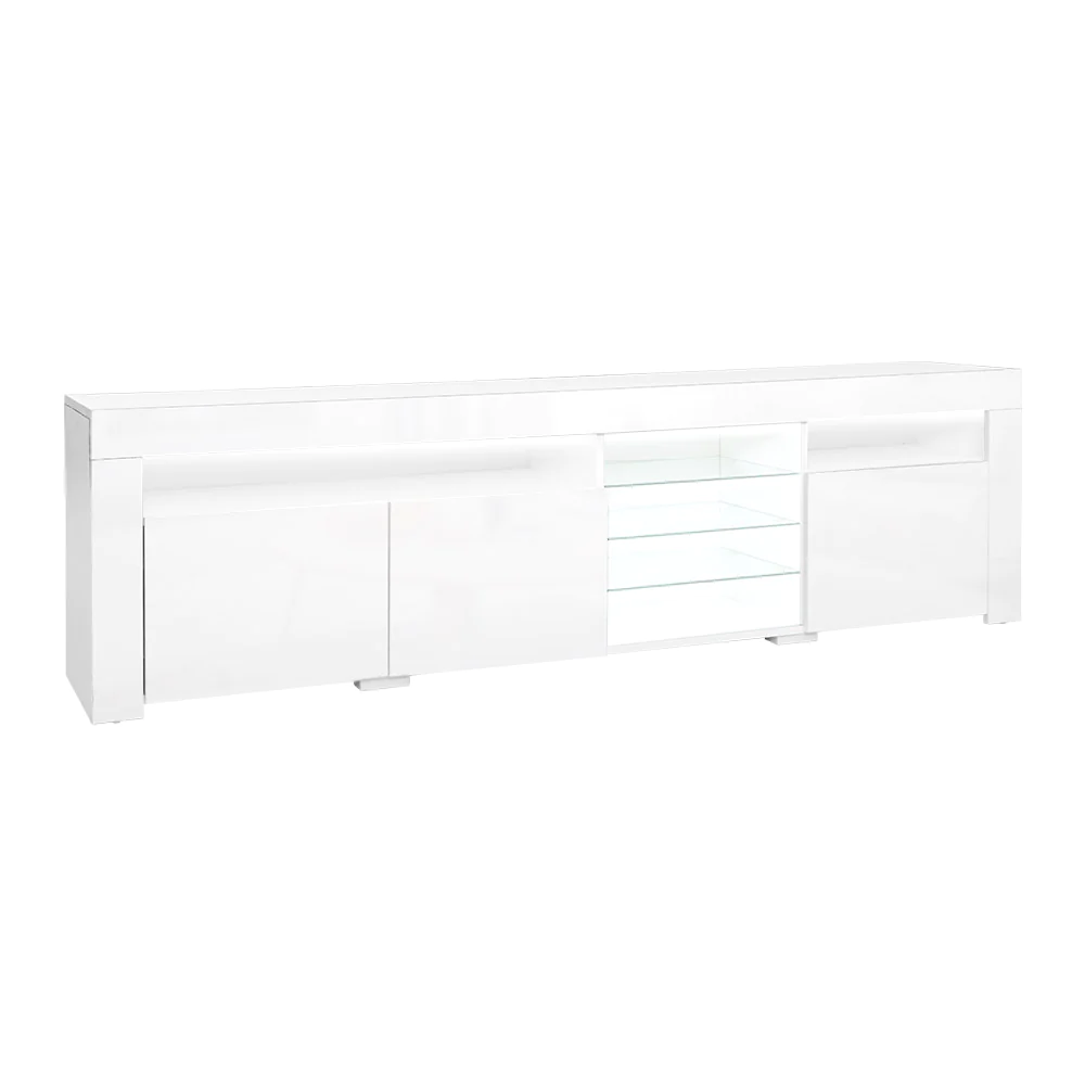 180cm LED Entertainment Unit - White or Black