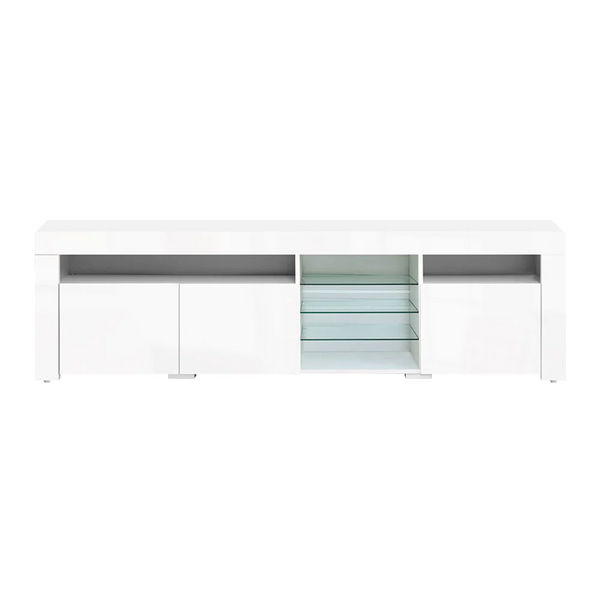 180cm LED Entertainment Unit - White or Black