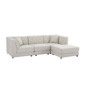 "MING" Modular Sectional Sofa Cream