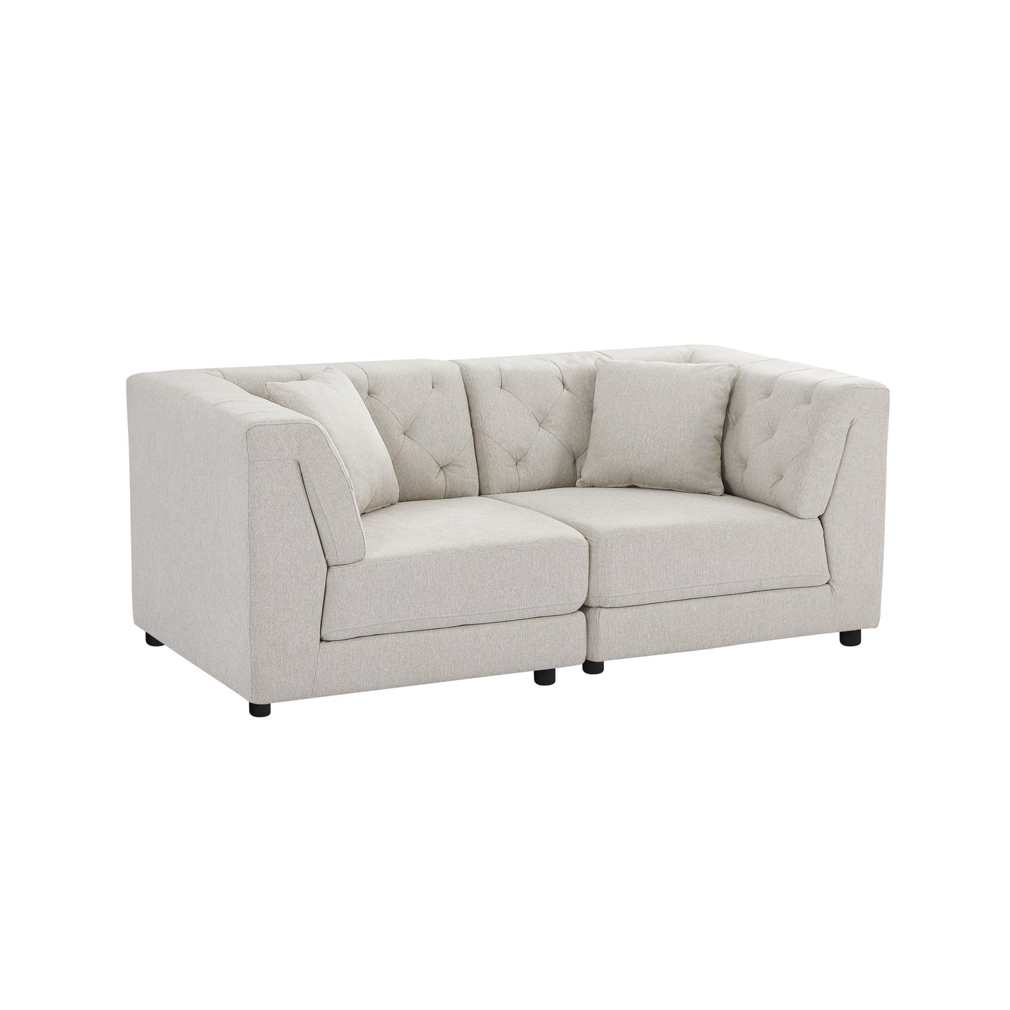 "MING" Modular Sectional Sofa Cream