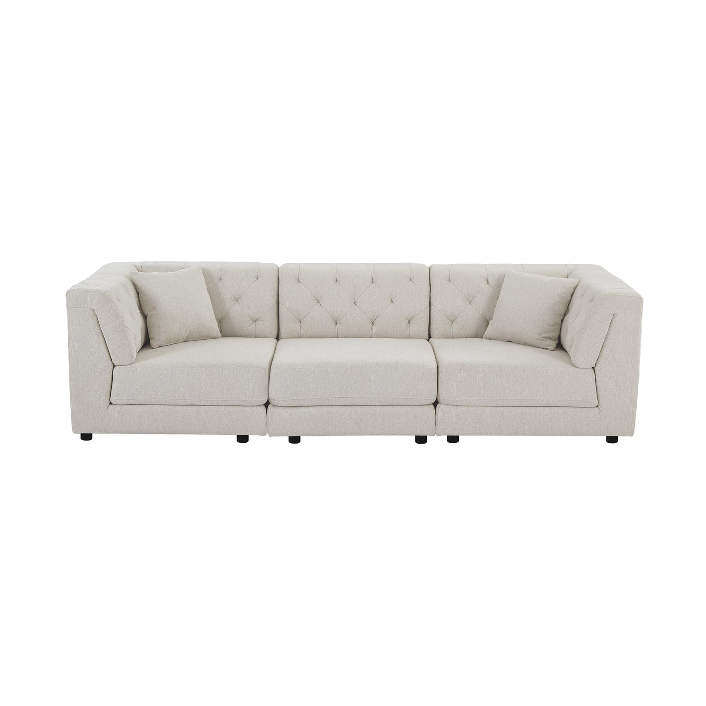 "MING" Modular Sectional Sofa Cream