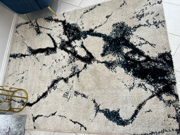 Anka"MARBLE" Texture Soft Rug