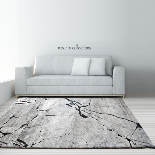 Anka"MARBLE" Texture Soft Rug