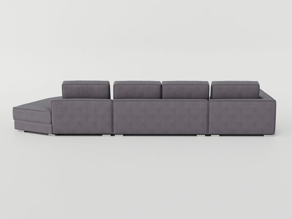 VALENCIA 4-Seater Sectional Sofa Heavy Goose Feather Filling