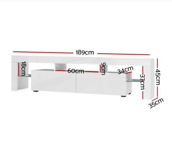 189cm LED Entertainment Unit