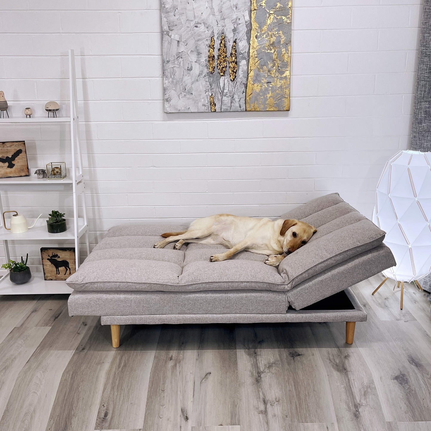 Anka Seal sofa bed - Beige or Gey