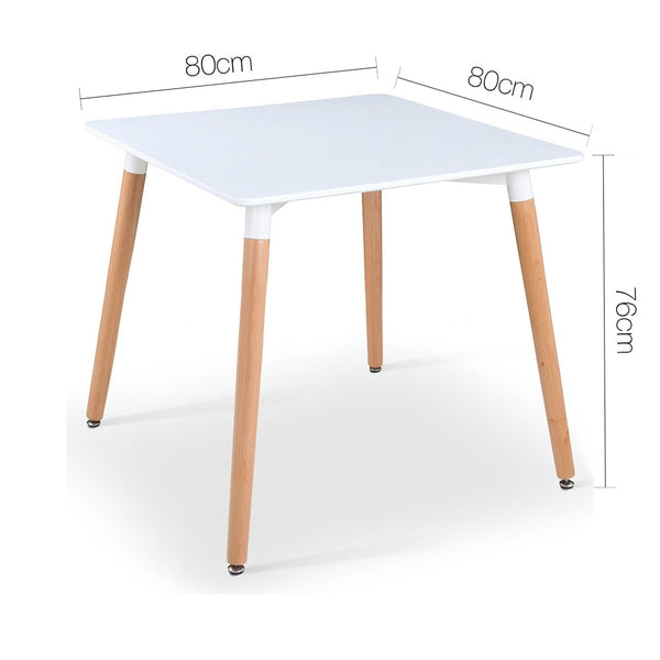 80cm Square Dining Table - MOM80DT