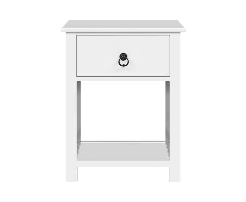 Two Bedside Table with One drawer - NAD1DBSx2