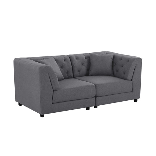 "MING" Modular Sectional Sofa Grey