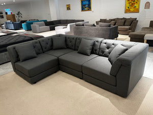 "MING" Modular Sectional Sofa Grey