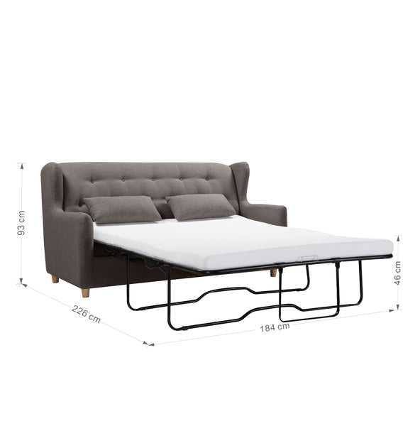 Anka "MAQUIS" Sofa Bed Couch with a Separate Foam Mattress