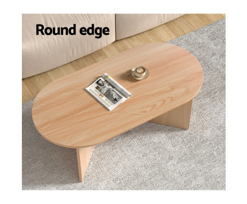 110cm Oval Coffee Table