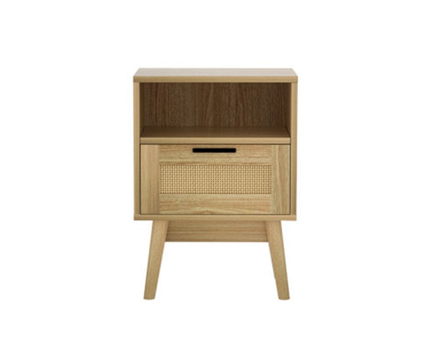 One drawer with shelf Bedside Table - NARAT01BS