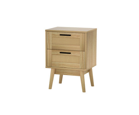 Two drawers Bedside Table - NARAT02BS