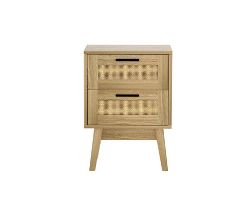 Two drawers Bedside Table - NARAT02BS