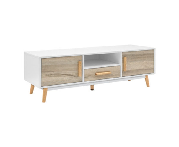 120cm CHIC Entertainment Unit with one drawer and two cabinet