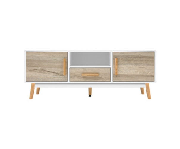 120cm CHIC Entertainment Unit with one drawer and two cabinet