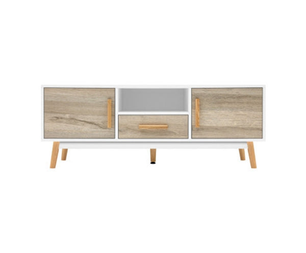 120cm CHIC Entertainment Unit with one drawer and two cabinet