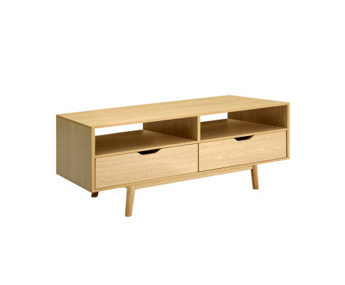 120cm Entertainment Unit with two large drawers - NAGTV