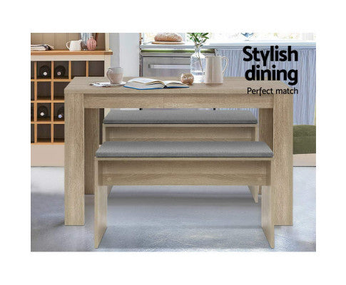 NATU Dining Bench - NABEN90DC