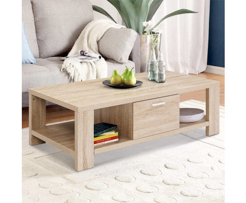 90cm MAXI Coffee Table with one drawer