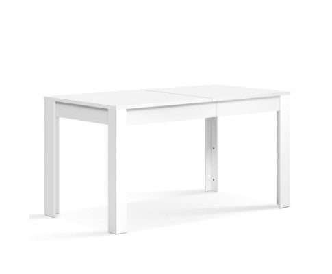 120cm 4 seater Rectangular NATU Dining Table - White - NATAB120DT-WH