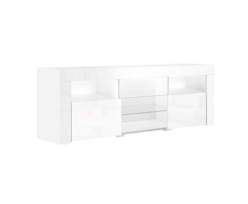 160cm LED Entertainment Unit - White