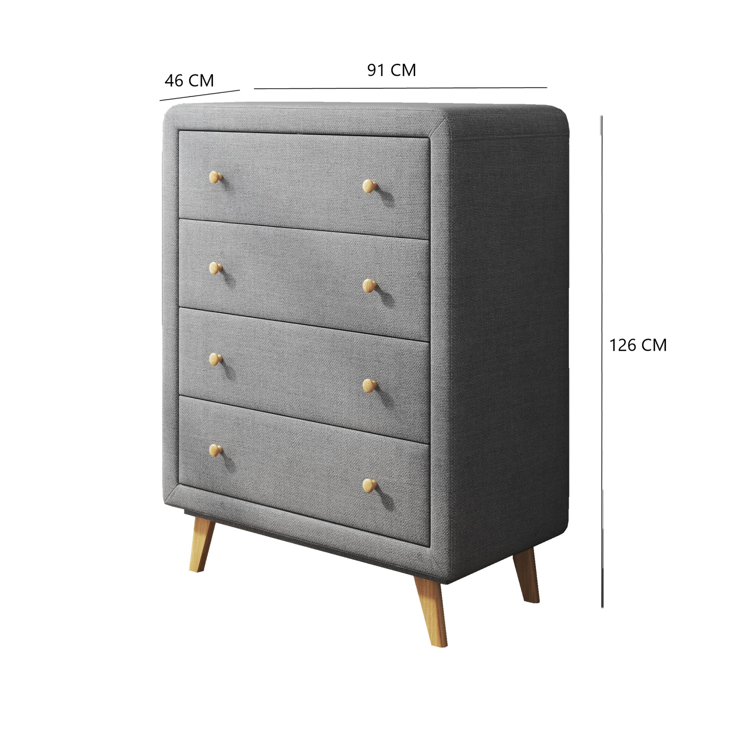 Anka 7603 Tallboy Bedside Table