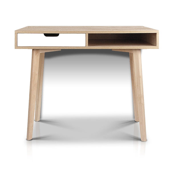 One drawer Scan Desk - Wood - NASCANDK-WD