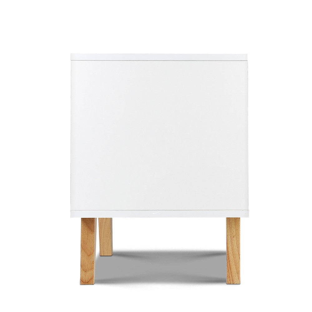 Large two drawers SCAN Bedside Table - NASCANBS