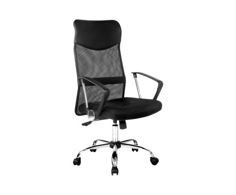 Mesh Office Chair High Back Black - 8009