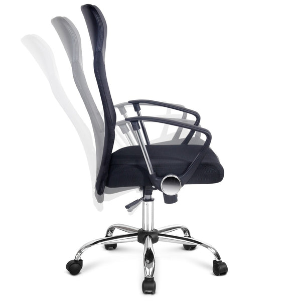 Mesh Office Chair High Back Black - 8009