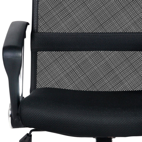 Mesh Office Chair High Back Black - 8009