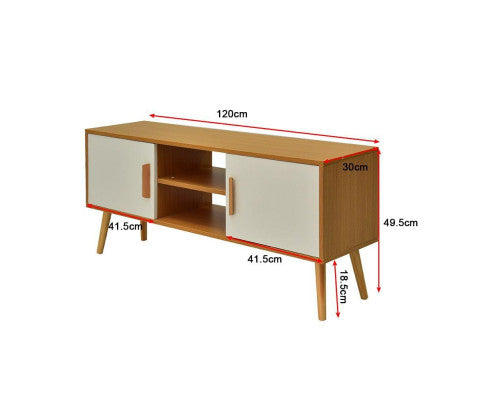 120cm Entertainment Unit with two cabinet - NA704TV