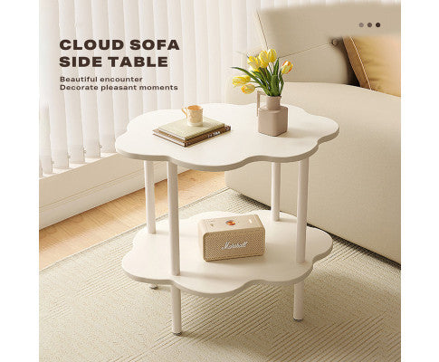 Cloud Double Layer Coffee Table / Corner Table / Side Table/ End Table