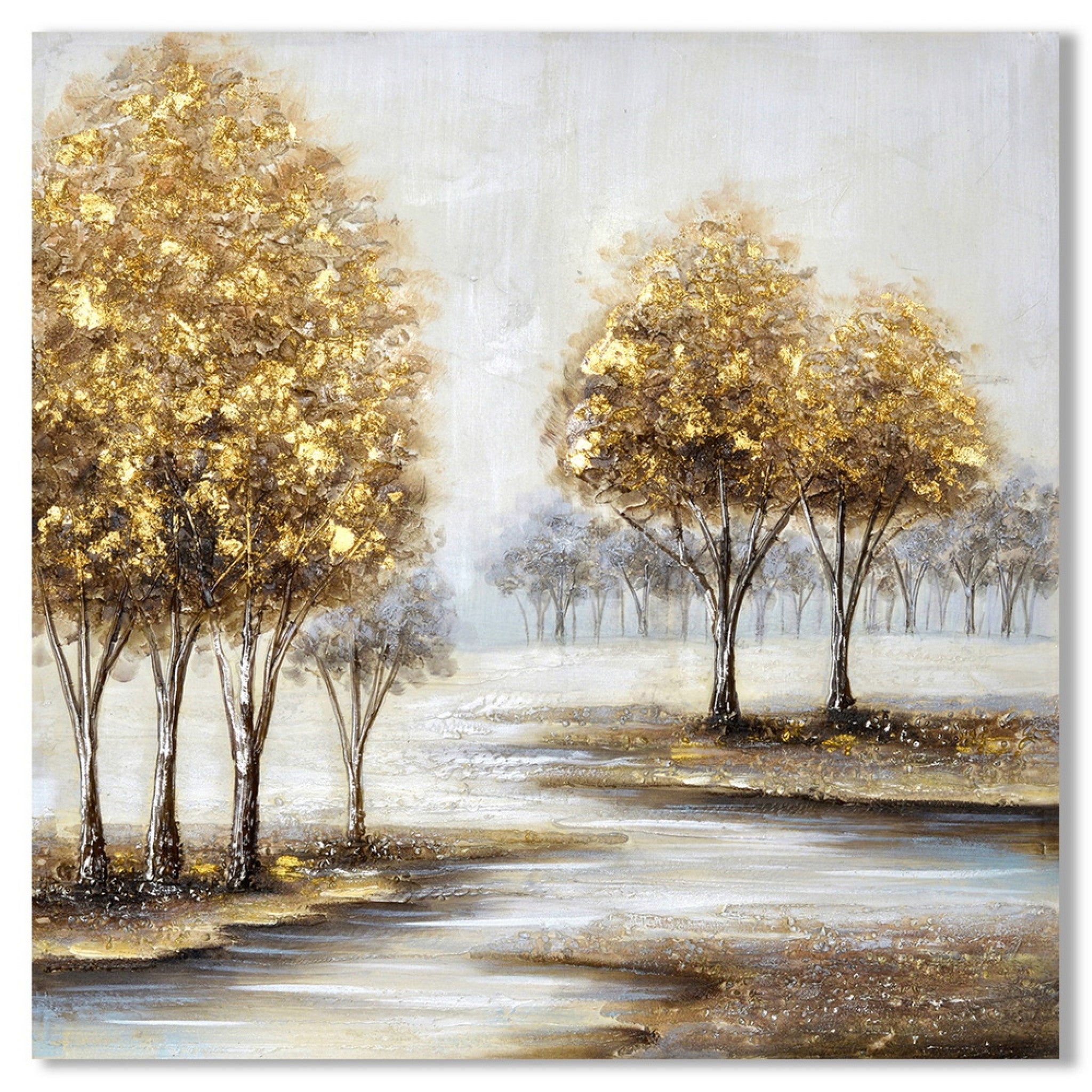 Wilderness Trees I Painting WF1735A 80 x 80cm