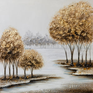 Wilderness Trees II Painting WF1735B 80 x 80cm