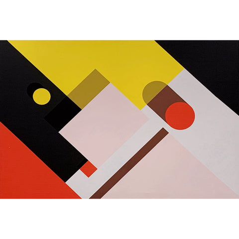 Geometric Figures-A Painting 90 x 60cm